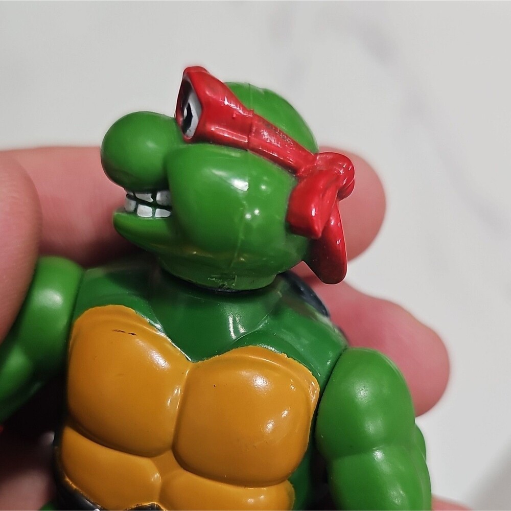 Vintage TMNT Mutatin Raphael Action Figure 1992 Playmates Mutations Vintage Raph - Picture 3 of 10